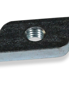 Threaded plate galv M8-30x17x6